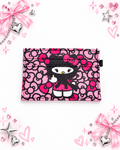 Pink Rebel Card Wallet 🖤