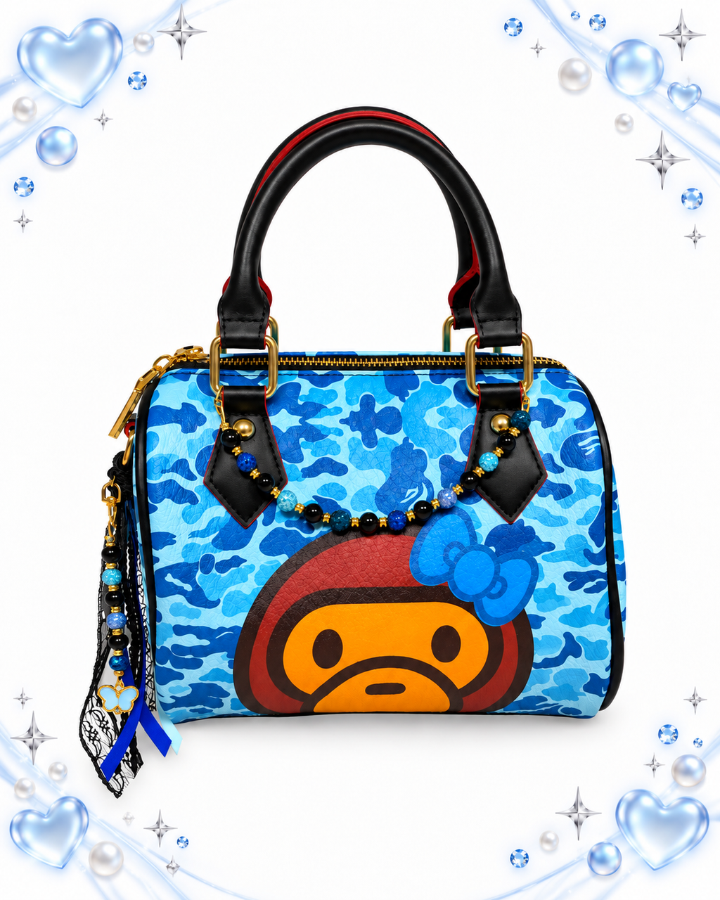 Blue Camo Cutie Bag 💙