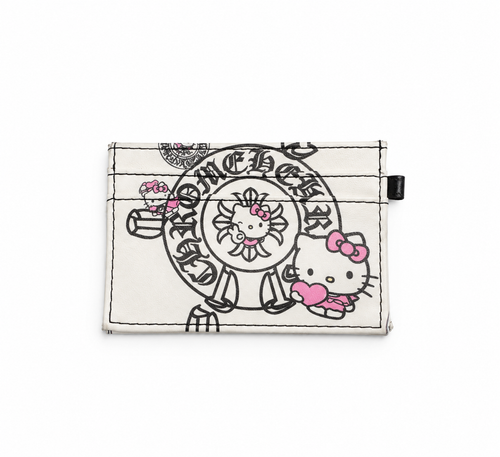 Chrome Kitty Card Wallet 🖤
