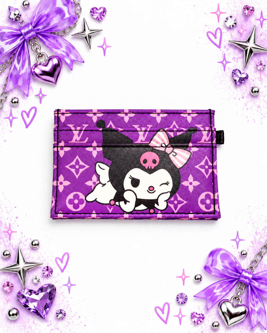 Purple Rebel Cutie Card Wallet 😈